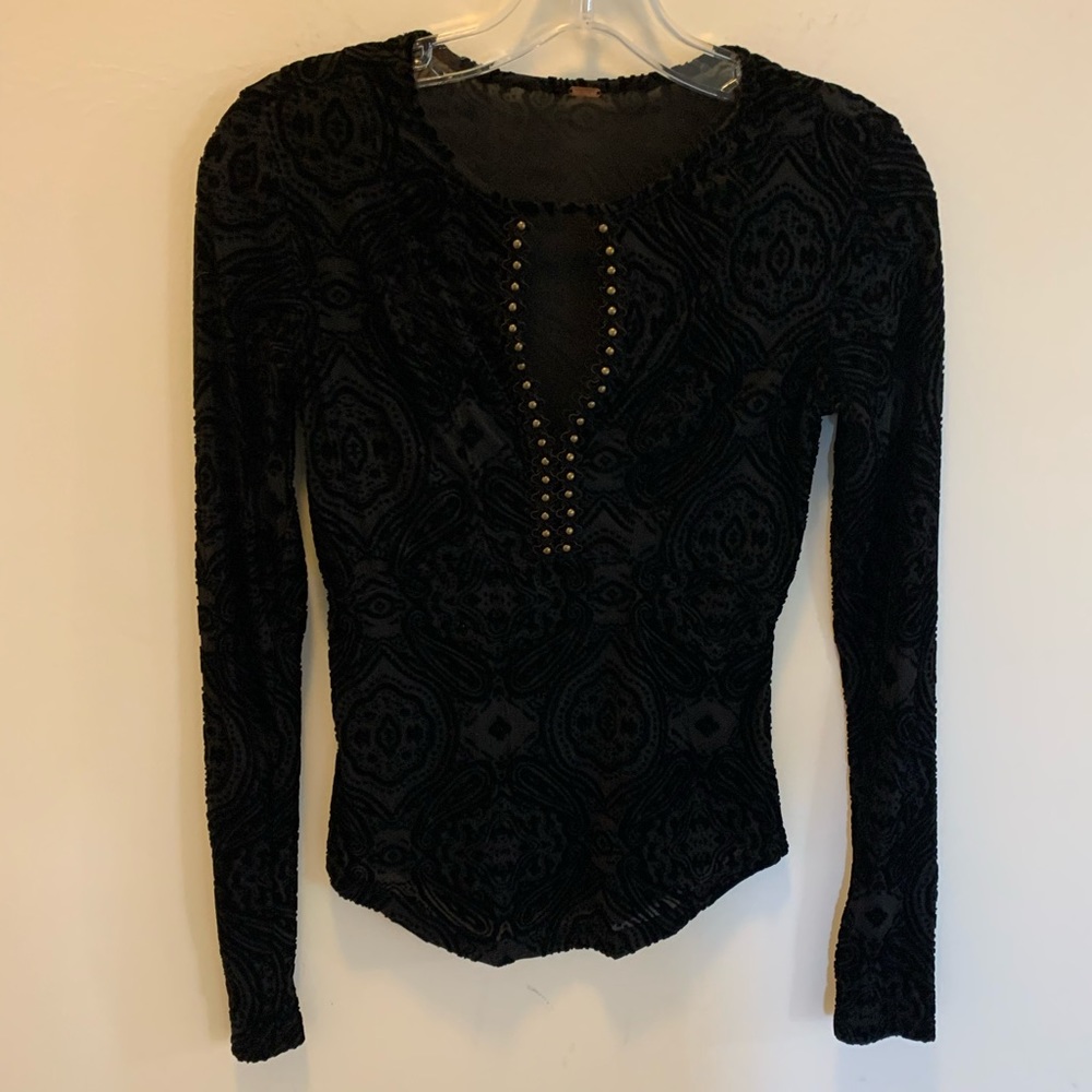 Free People nailhead top